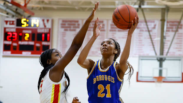 Incarnate Word vs John Burroughs Missouri girls basketball December 28 2022 Nate Latsch 12476